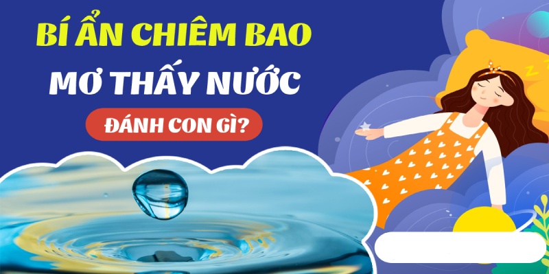 mơ thấy nước